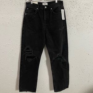NWT AGOLDE 90’S MID-RISE JEANS
